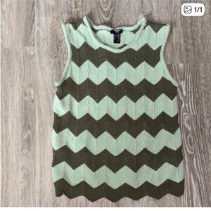 Kids Striped chevron vest Sz. 14